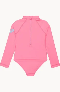Rashies & Sunsuits^Roxy Girls Heater Long Sleeve Sunsuit Pink