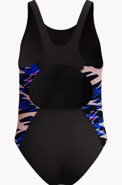 One Pieces^Speedo Girls Hyperboom Splice Muscleback One Piece Black/pink