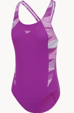 One Pieces^Speedo Girls Hyperboom Splice Muscleback One Piece Purple