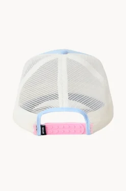 Hats^Rip Curl Girls Icon Cord Trucker Cap Blue