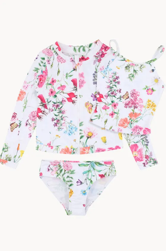 Rashies & Sunsuits^Minihaha Girls Ivy 3 Piece Set Blue/Natural