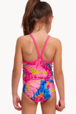 One Pieces^Funkita Girls Just Jungle One Piece Pink/blue
