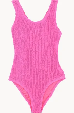 One Pieces^Minihaha Girls Koa One Piece Fluro Pink