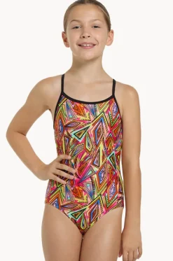 One Pieces^Zoggs Girls Kona Sprintback One Piece Multi