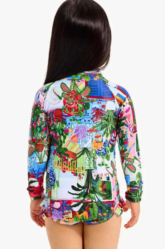 Rashies & Sunsuits^Seafolly Girls Girls La Boca Zip Sunsuit Multi