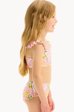 Bikini Sets^Seafolly Girls Girls Tile Crop Set Lemon