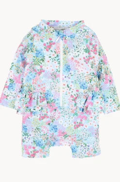 Rashies & Sunsuits|Rashies & Sunsuits^Minihaha Girls Lula Boyleg Sunsuit Blue/Multi