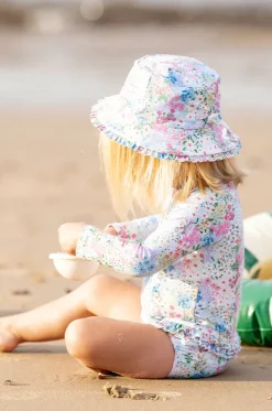Hats^Minihaha Girls Lula Swim Hat Blue/multi