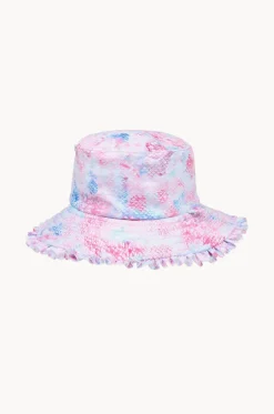 Hats^Minihaha Girls Malia Sequin Sunhat Pink/Blue