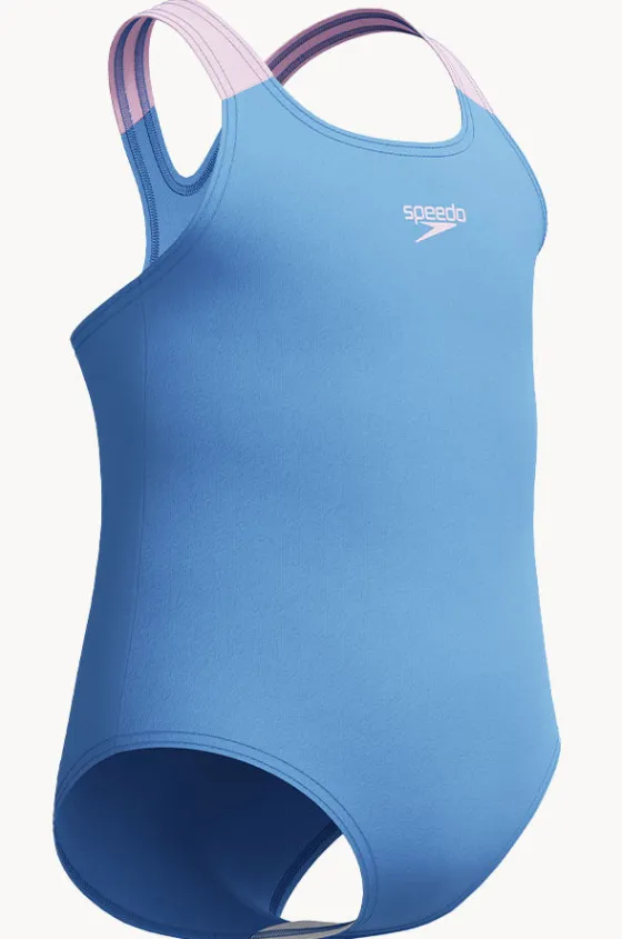 One Pieces^Speedo Girls Medalist One Piece Periwinkle