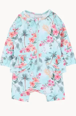 Rashies & Sunsuits|Rashies & Sunsuits^Minihaha Girls Milana Boyleg Sunsuit Blue/Multi