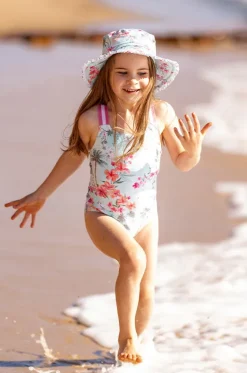 One Pieces^Minihaha Girls Milana One Piece Blue/Multi