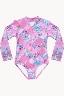 Rashies & Sunsuits^Salty Ink Girls Miss Dollhouse Long Sleeve Sunsuit Dolly
