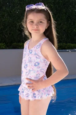 One Pieces^Salty Ink Girls Miss Fairy One Piece Purple