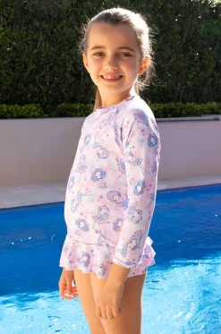 Rashies & Sunsuits^Salty Ink Girls Miss Fairy Suntop Set Purple/Pink