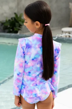 Rashies & Sunsuits^Salty Ink Girls Miss Mystical Frill Sunsuit Rainbow
