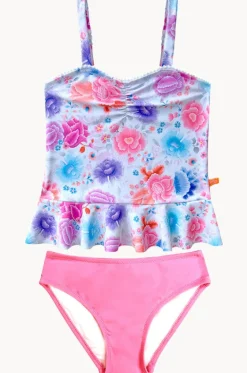 Tankini Sets^Salty Ink Girls Miss Tankini Set Peony