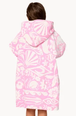 Towel Robes & Ponchos|Towel Robes & Ponchos^Rip Curl Girls Mixed Snap Hooded Towel Pink