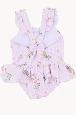 Swimwear^Minihaha Girls Myra Frill One Piece Pink/Multi