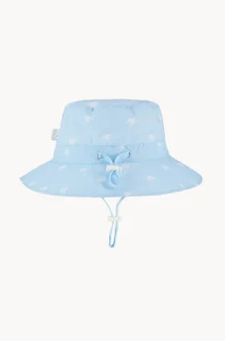 Hats^Toshi Girls Palm Spell Sunhat Sky