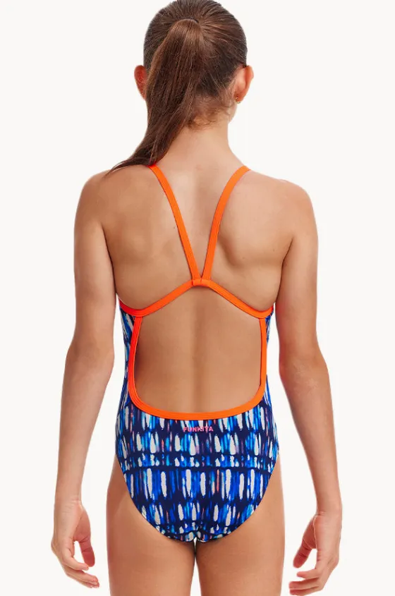 One Pieces^Funkita Girls Perfect Teeth Single Strap One Piece Perfect teeth navy/white