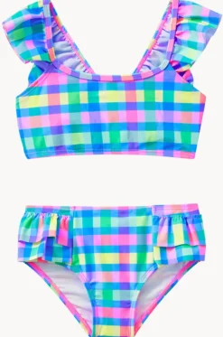 Bikini Sets|Swimwear^Milky Girls Picnic Check Crop Set Multi