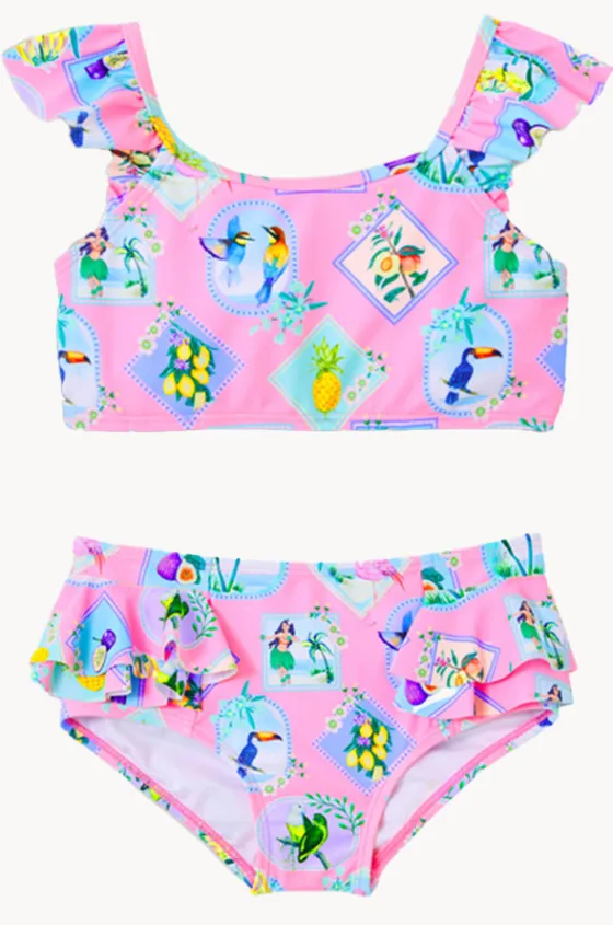 Bikini Sets^Milky Girls Resort Crop Set Pink
