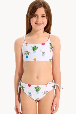 Bikini Sets^Seafolly Girls Girls Playa Bonita Crop Set WHITE