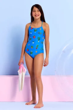 One Pieces^Seafolly Girls Girls Playa Bonita One Piece Blue