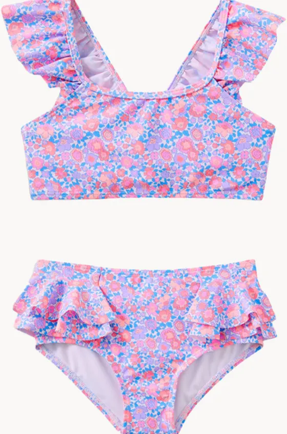 Bikini Sets^Milky Girls Pretty Posy Crop Set Pink/blue