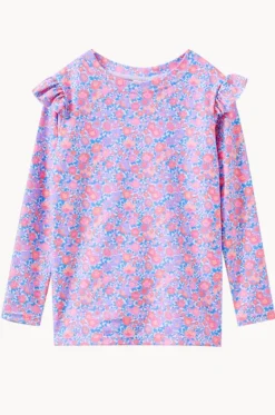 Rashies & Sunsuits|Rashies & Sunsuits^Milky Girls Pretty Posy Suntop Pink/blue