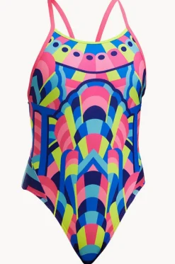 One Pieces^Funkita Girls Princess Pageant Diamond Back One Piece Multi