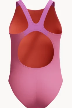 One Pieces^Speedo Girls Printed Pulseback One Piece Pink