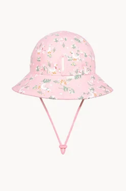 Hats^Bedhead Girls Quackers Ponytail Bucket Hat Baby pink