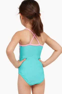 One Pieces^Zoggs Girls Queeningo Cross Back One Piece Multi