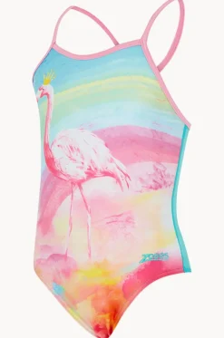 One Pieces^Zoggs Girls Queeningo Cross Back One Piece Multi