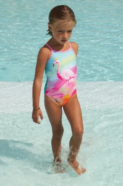 One Pieces^Zoggs Girls Queeningo Cross Back One Piece Multi