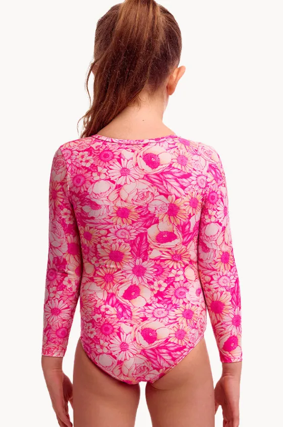 Rashies & Sunsuits|Rashies & Sunsuits^Funkita Girls Rosie Cheeky Sunsuit Pink