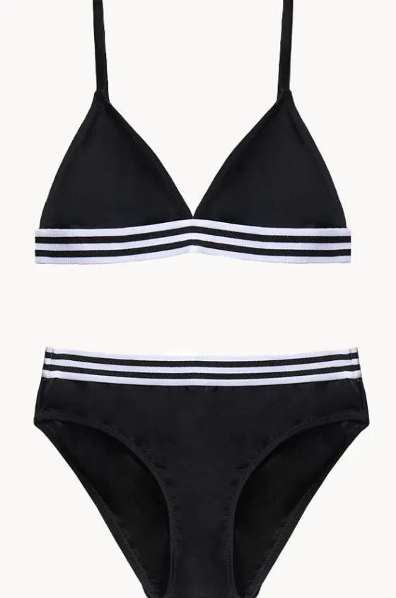 Bikini Sets^Salty Ink Girls Salty Tri Set Black