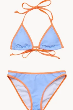 Bikini Sets^Snapper Rock Girls Sea Sorbet Tri Set Blue/orange