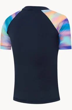 Rashies & Sunsuits^Speedo Girls Solid Suntop Peacoat