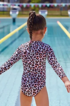 Rashies & Sunsuits^Funkita Girls Some Zoo Life Sunsuit Leopard