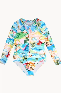 Rashies & Sunsuits^Seafolly Girls Girls South Pacific Sunsuit Multi