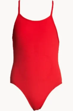 One Pieces^Funkita Girls Still Diamond Back One Piece Red