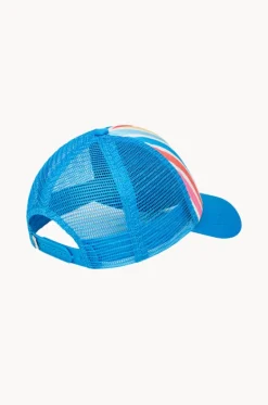 Hats^Roxy Girls Stripe Sweet Emotions Cap Blue/multi