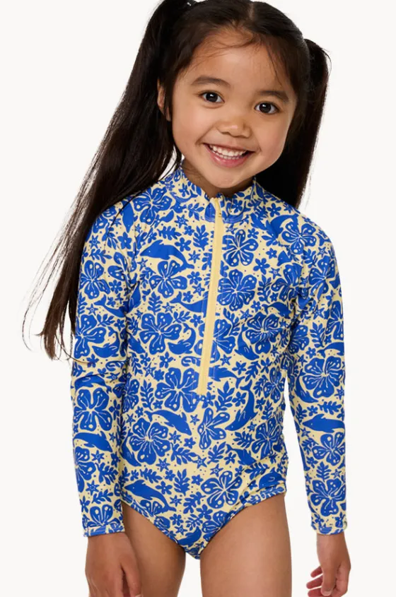 Rashies & Sunsuits^Rip Curl Girls Sun And Swell Sunsuit Blue