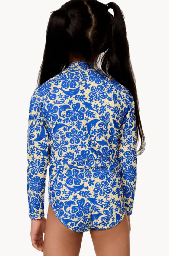 Rashies & Sunsuits^Rip Curl Girls Sun And Swell Sunsuit Blue