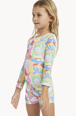 Rashies & Sunsuits|Rashies & Sunsuits^Billabong Girls Sun Shift Shortie Sunsuit Multi