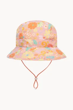 Hats^Babes In The Shade Girls Sunny Girl Sunhat Orange/pink