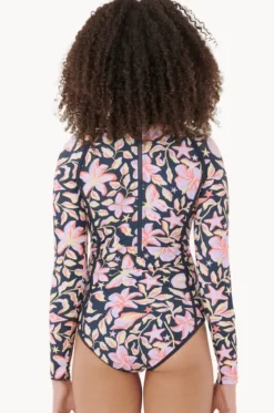 Rashies & Sunsuits^Rip Curl Girls Sunset Skies Sunsuit Navy